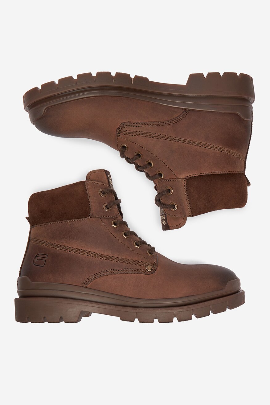 
                G-STAR RAW - Trzewiki skórzane ocieplane - 5906751459737