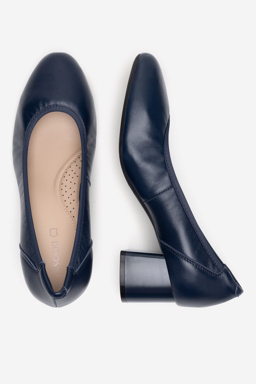 
                Lasocki - Czółenka skórzane - 5903419920189