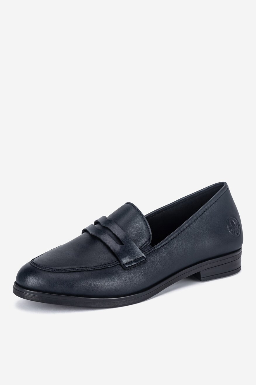Rieker - Loafersy skórzane - 2230062965834