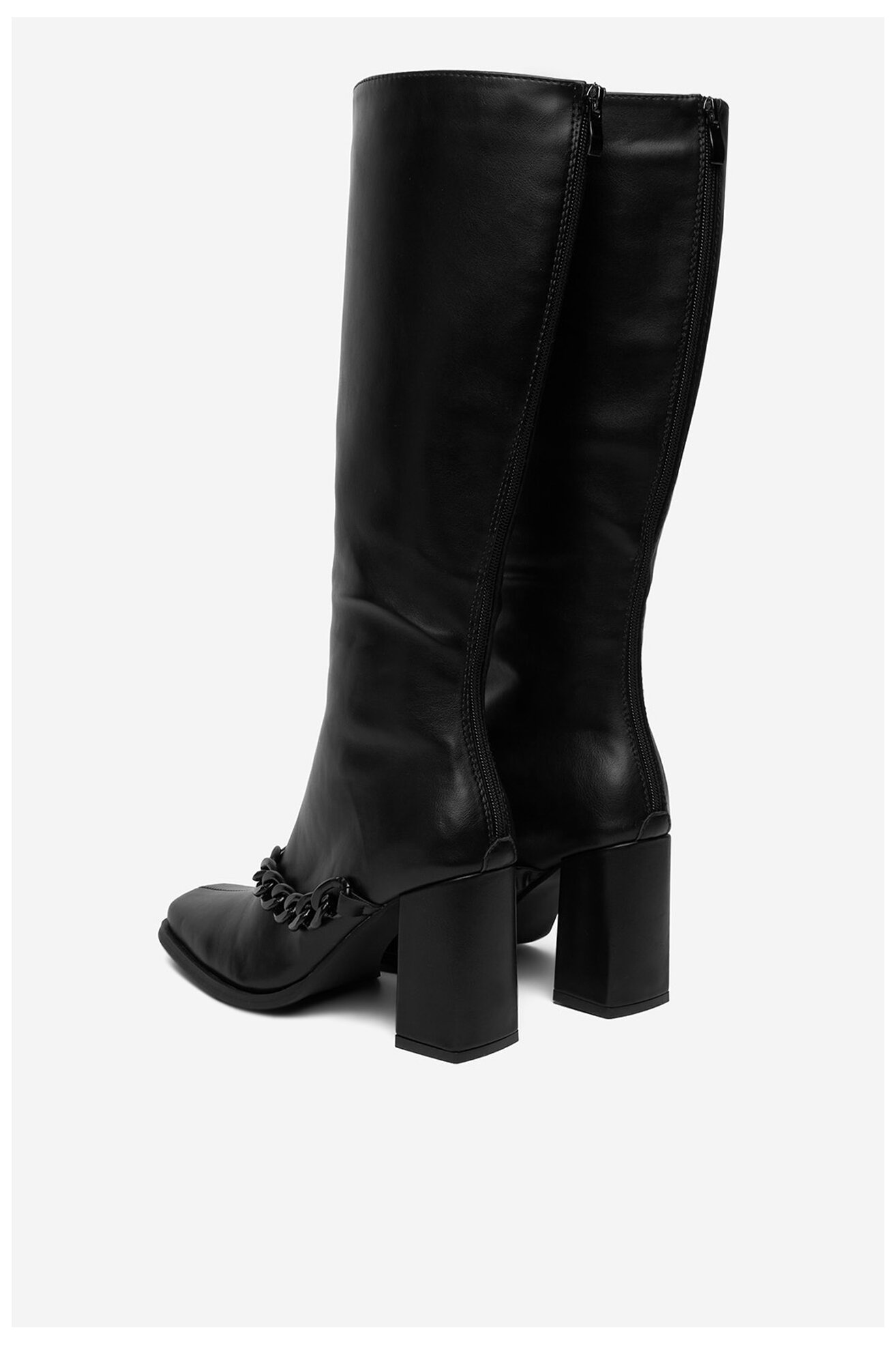 Csizma DeeZee 7366 3-BLACK PU FEKETE