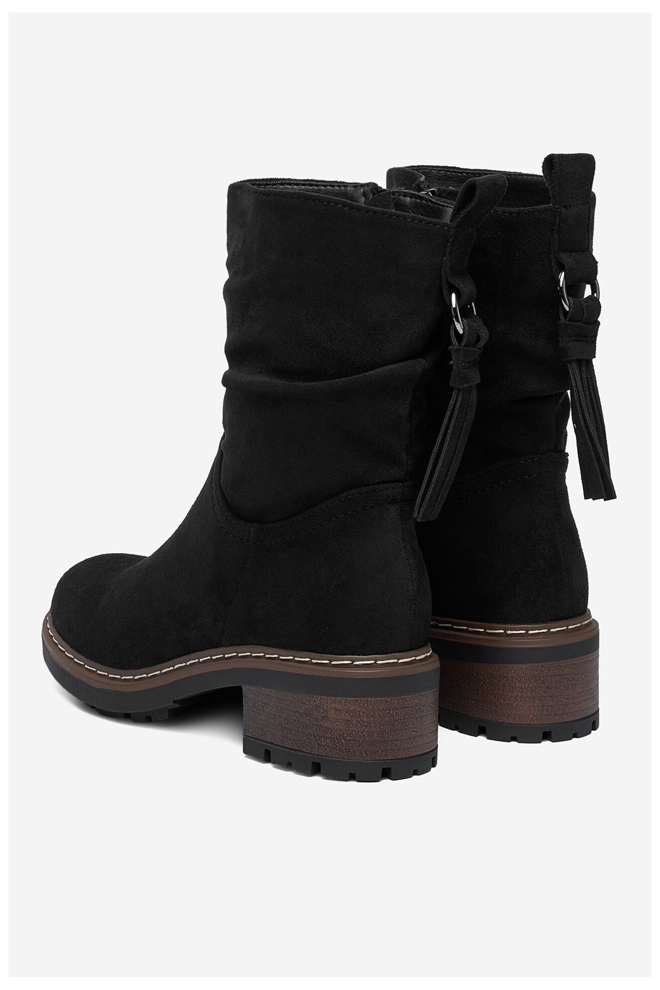 Botki Clara Barson CEO-WS6396-02 Czarny