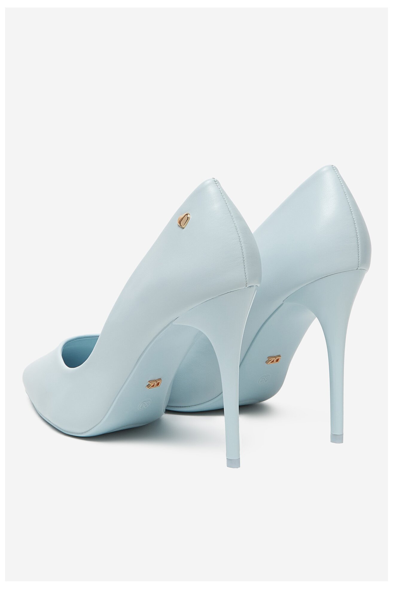 Pantofi cu toc DeeZee AB2-4503 ALBASTRU DESCHIS