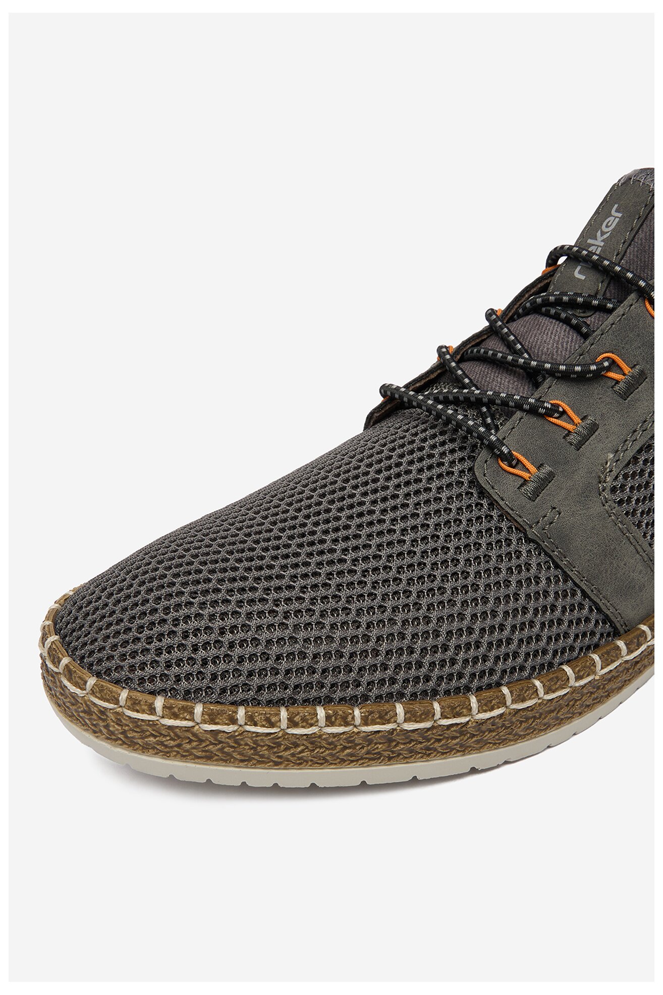 Półbuty Rieker CEO-B5252-45 Szary