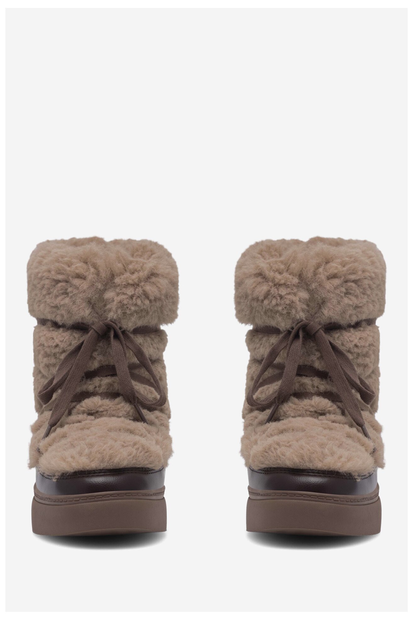 Botki DeeZee LORRAINE N10386 Brązowy