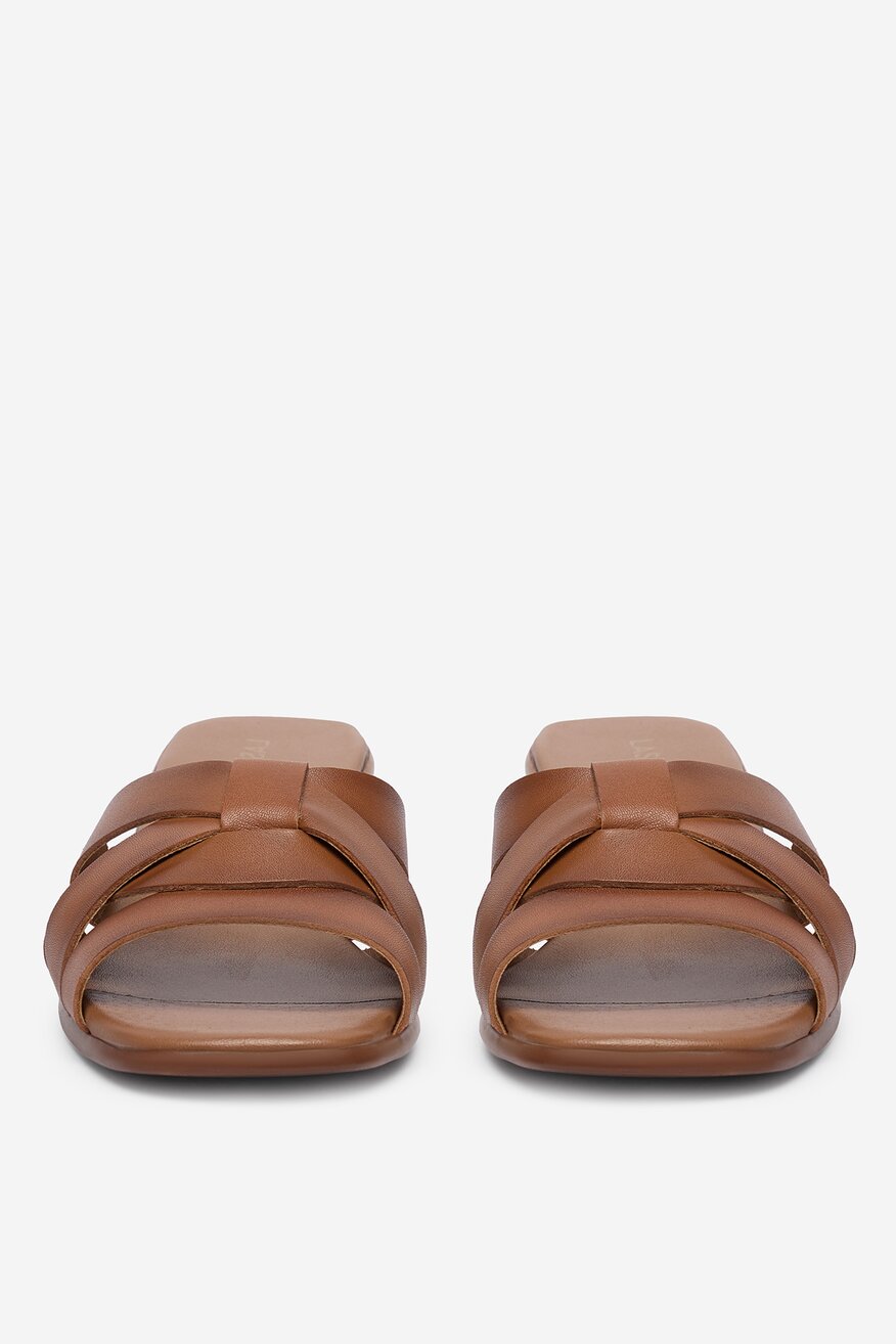 
                Lasocki - Klapki skórzane - 5906751924075