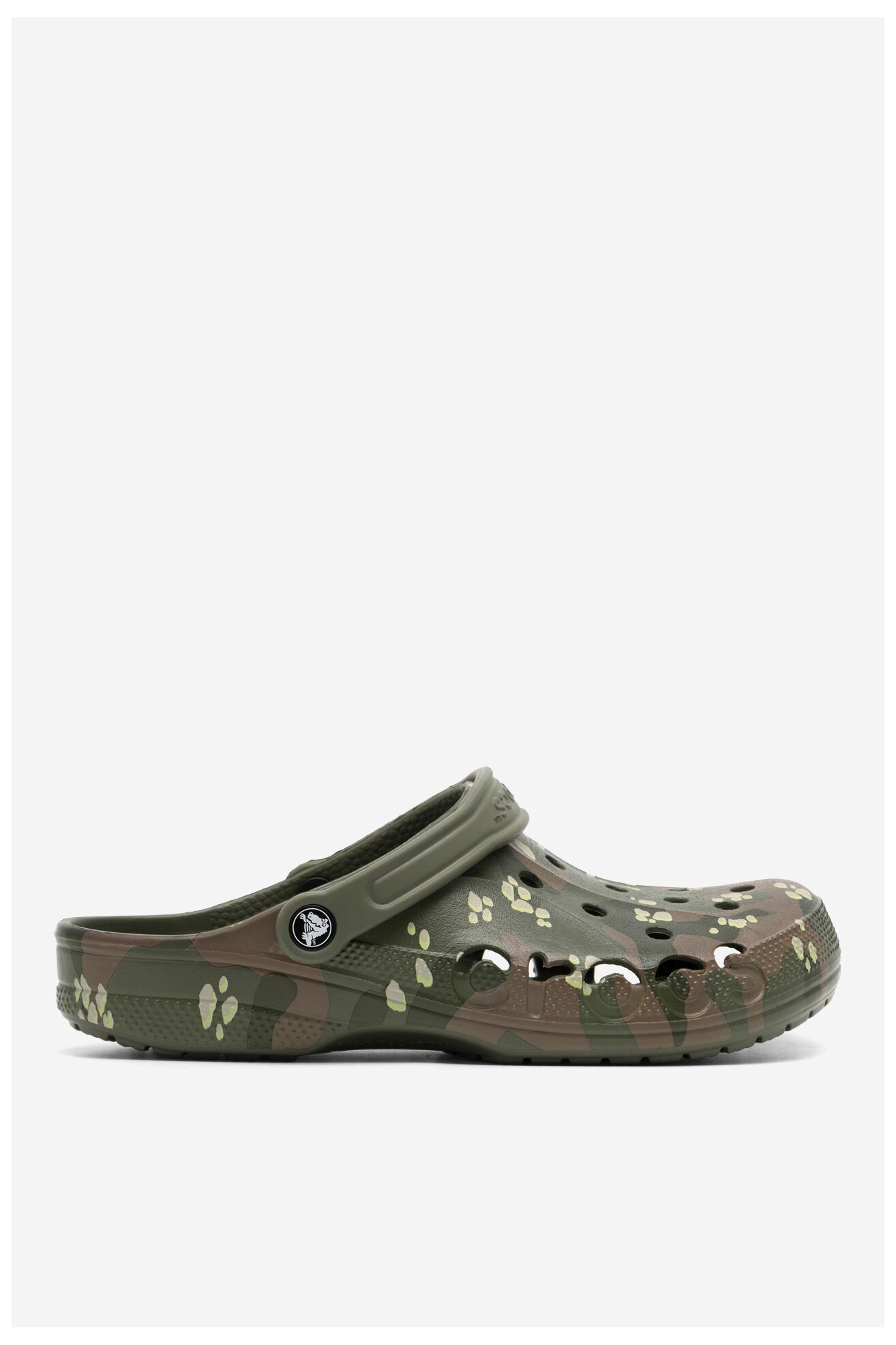 Klapki basenowe Crocs BAYA SEASONAL PRINTED CLOG 206230-309 Khaki