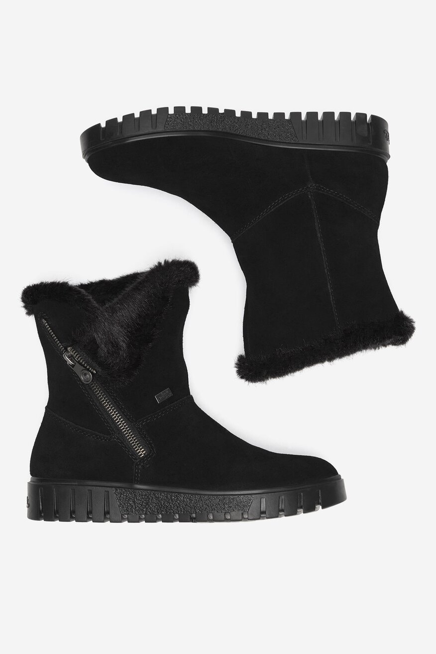 Ghete Rieker NEGRU - 2230068919176