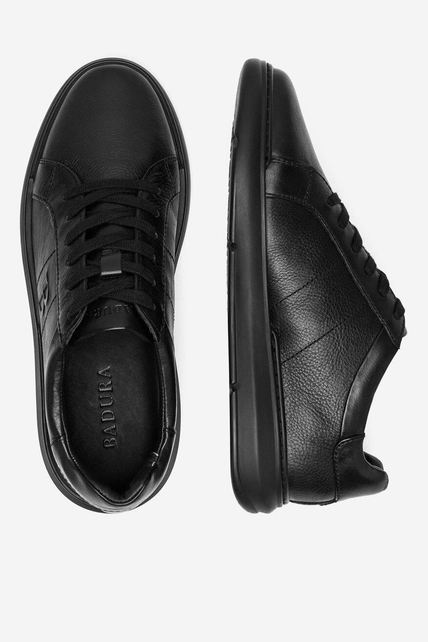Badura - Sneakersy skórzane - 5905588942658