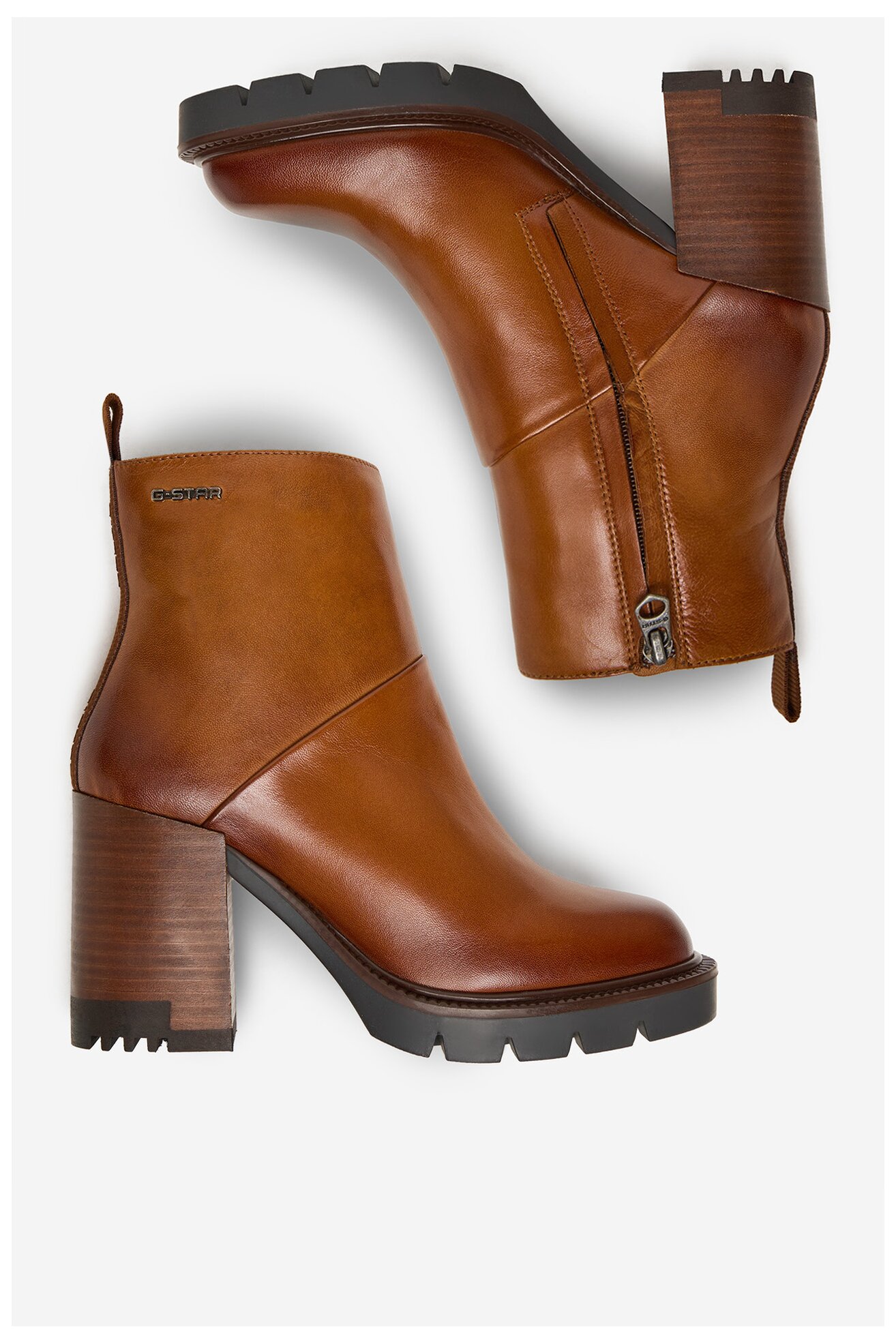 Kratke čizme G-STAR RAW CEO-WI34-CLEVELAND-01 KAMEL