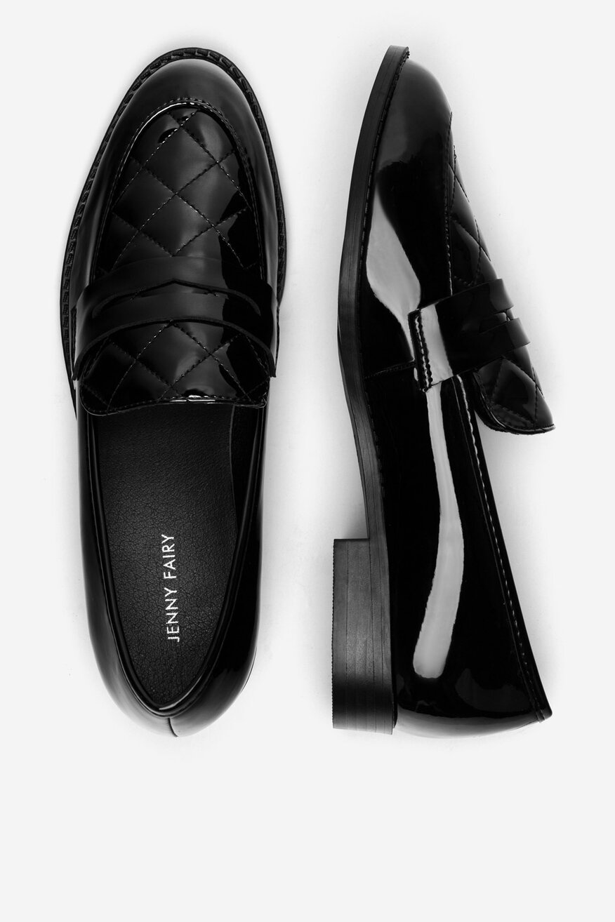 Jenny Fairy - Loafersy lakierowane - 5905588746409