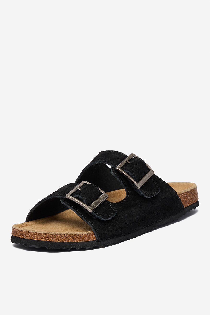 
                Go Soft - Klapki skórzane - 5907964095446