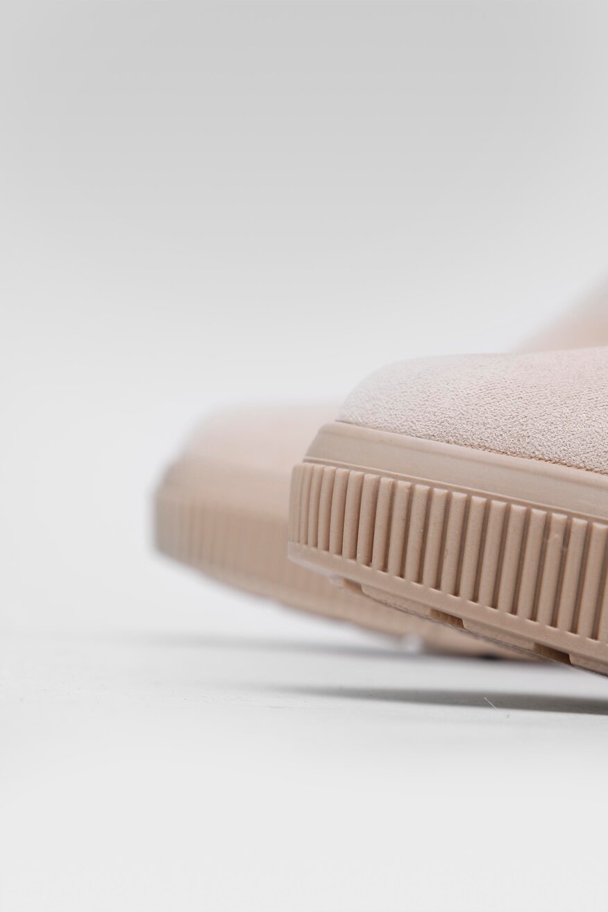 
                Quazi - Botki pastelowe beżowe - 5904248121327