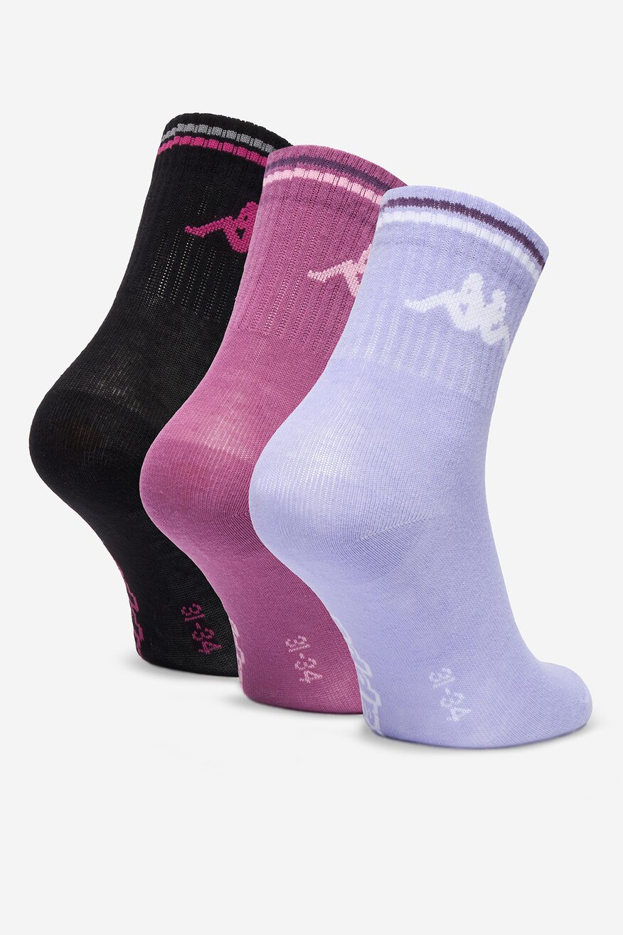 Zokni Kappa CEO_KR_KAPPA_DZ003_W_AW25 (3 -PACK) MIX - 5906751413630