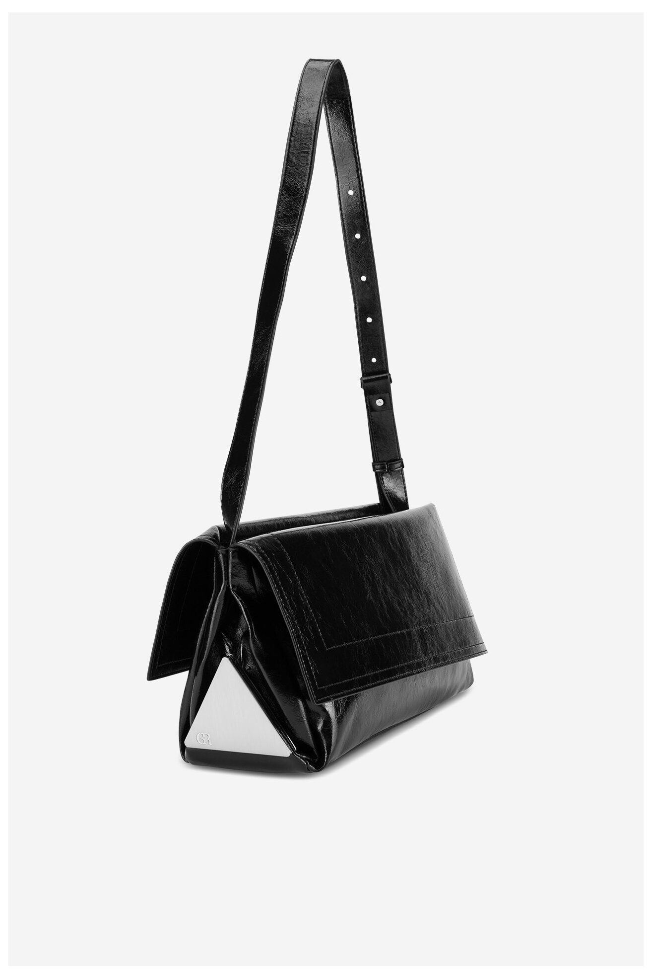 Kézitáska Gino Rossi AGA-01 FEKETE