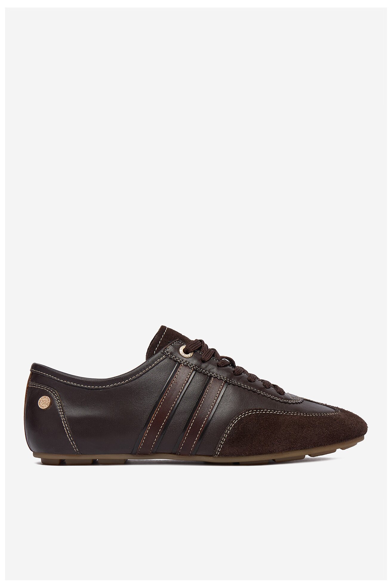 Sneakersy Beverly Hills Polo Club EO-WI45-BILL-01 Brązowy