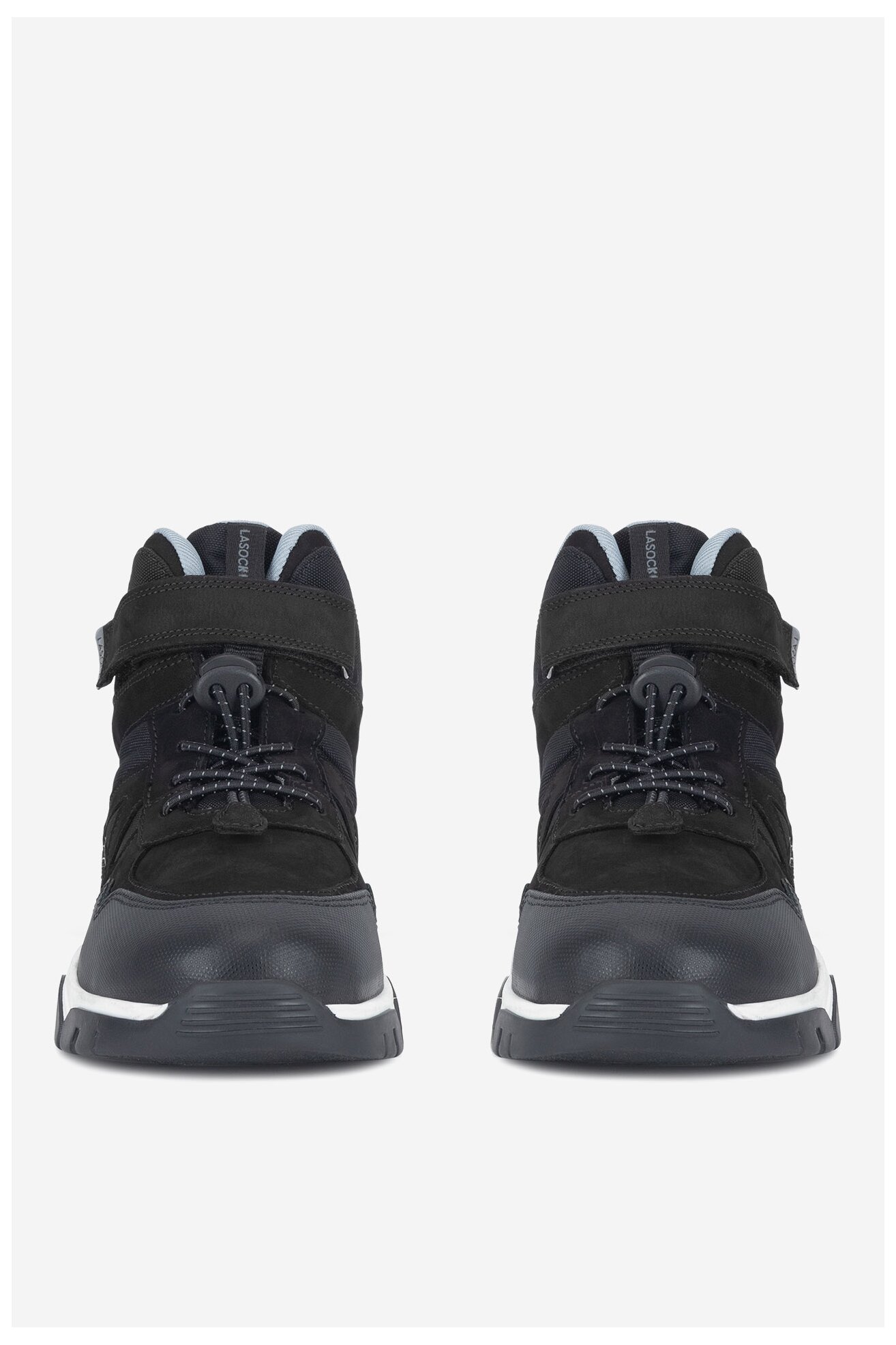 Šněrovací vyšší obuv Lasocki Young TOM BI12-8387-13 ČERNÁ