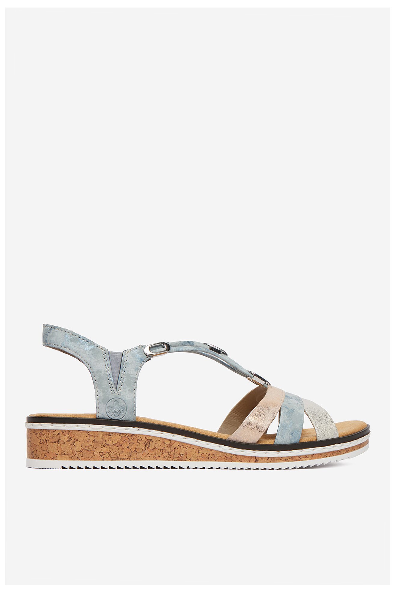 Sandały Rieker CEO-V36G4-40 Niebieski