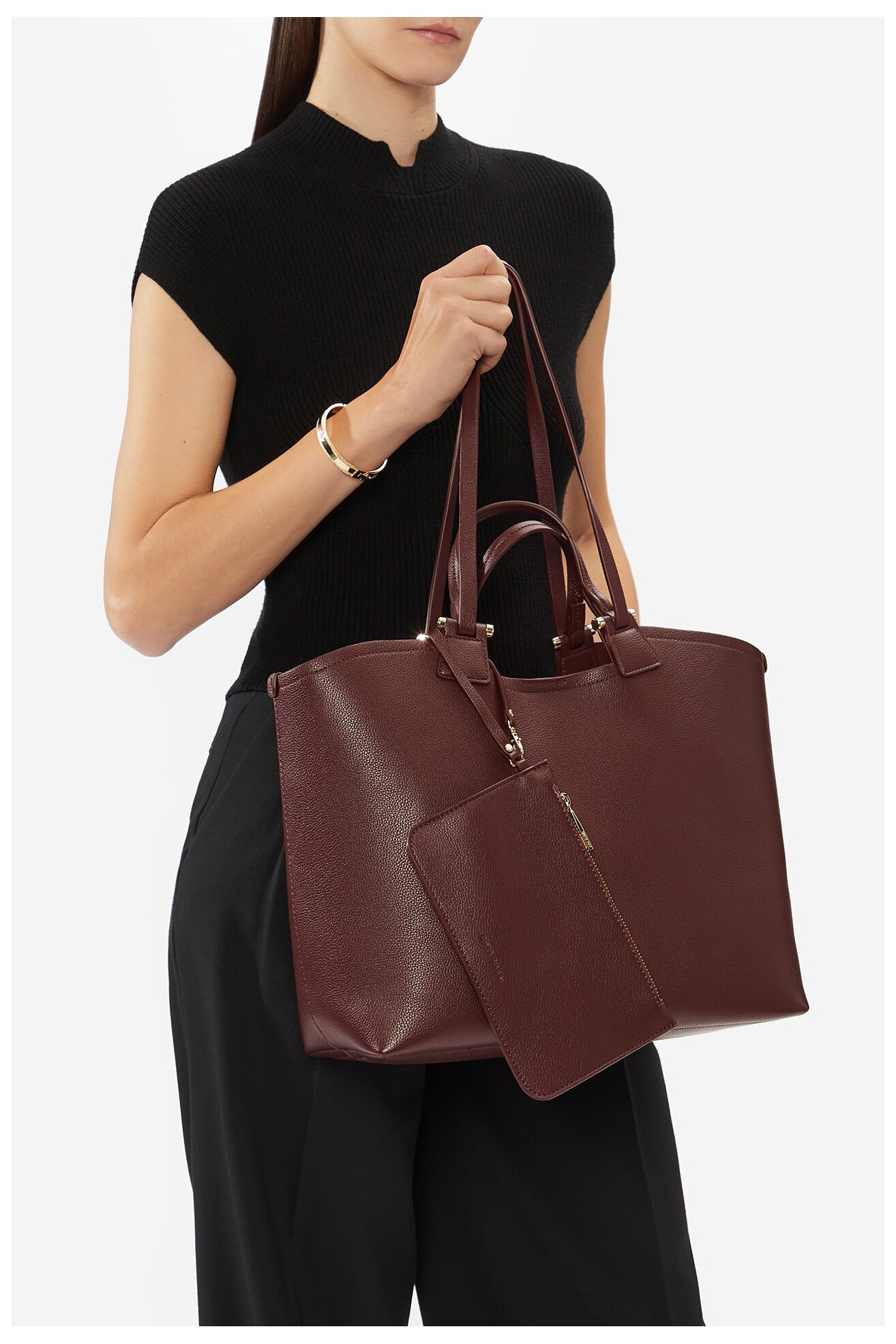 Torebka Gino Rossi K233010-1 Bordowy