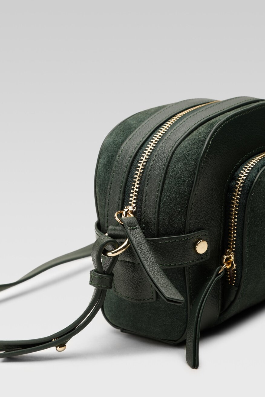 
                Gino Rossi - Torebka skórzana zielona - 5904248102012