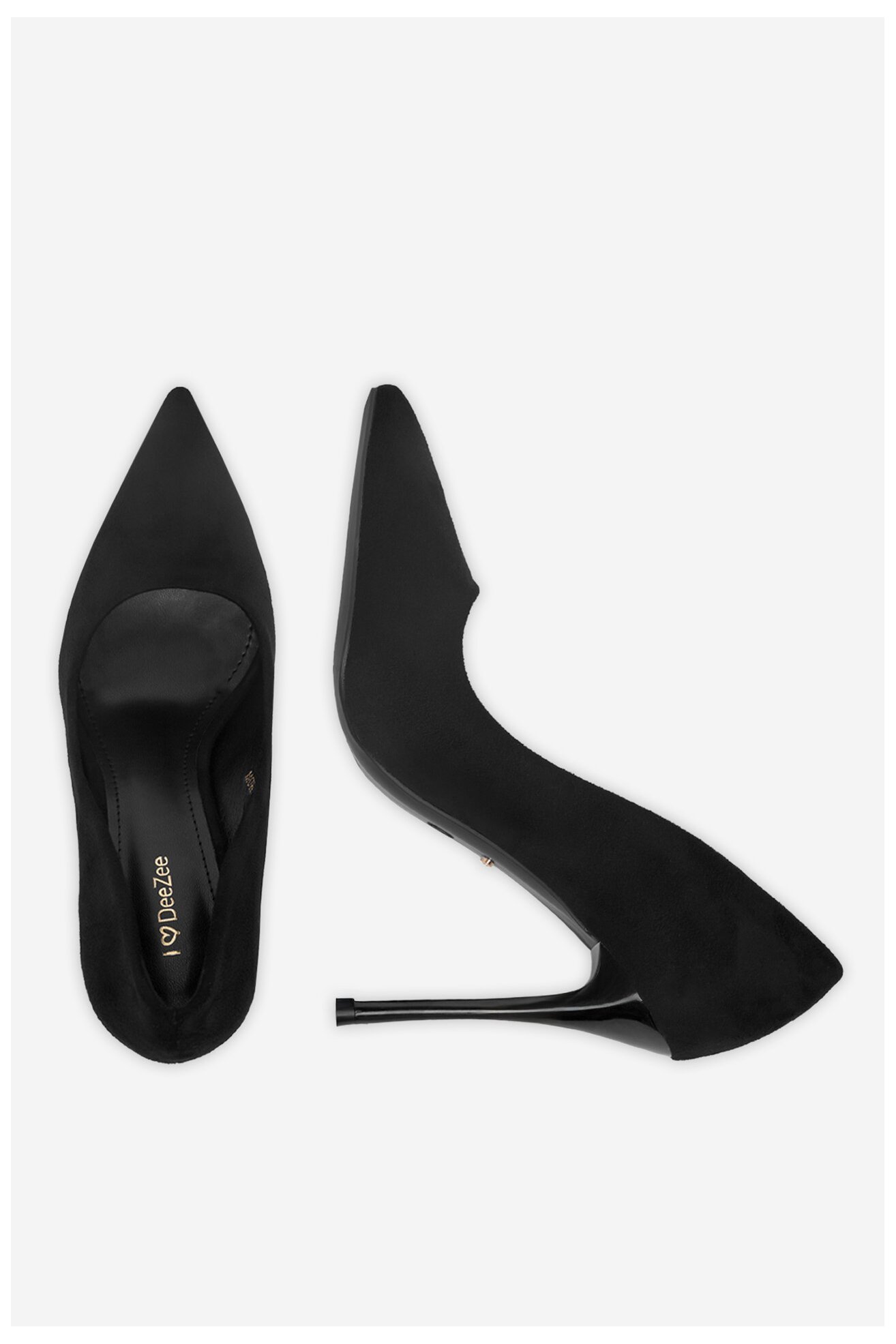 Czółenka DeeZee GA0-07B Czarny
