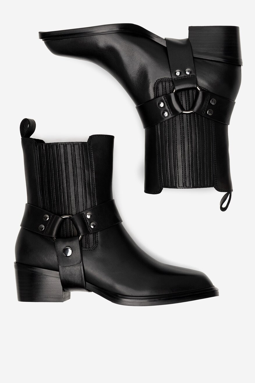 Gino Rossi - Botki skórzane - 5905588904779