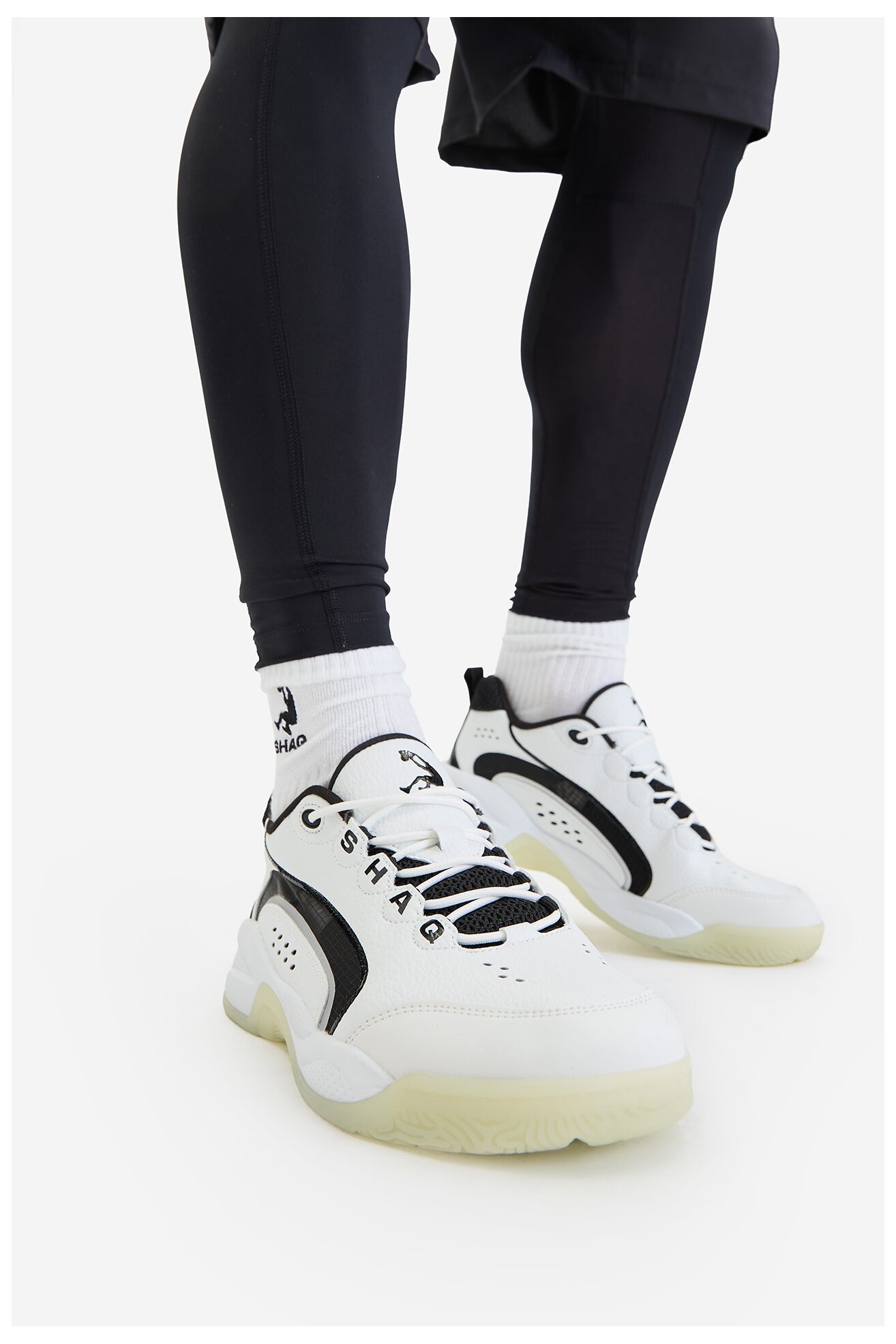 Obuwie sportowe SHAQ EO-GOLIATH AQ95071M-WBZ Biały