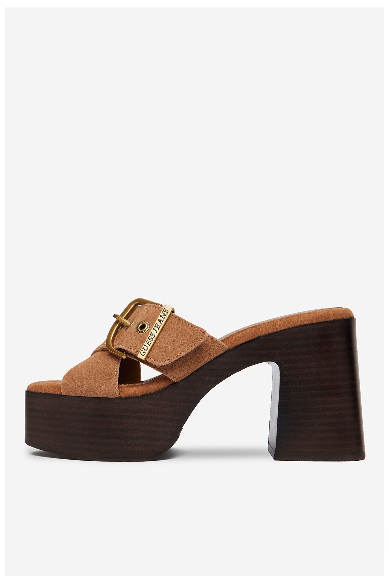 Шльопанець GUESS JEANS CEO-JD421-3 СВІТЛО-КОРИЧНЕВИЙ