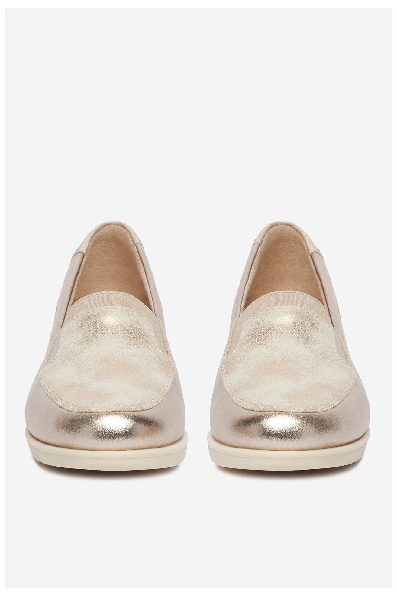 Половинки обувки Rieker CEO-L5351-60 ЗЛАТИСТ