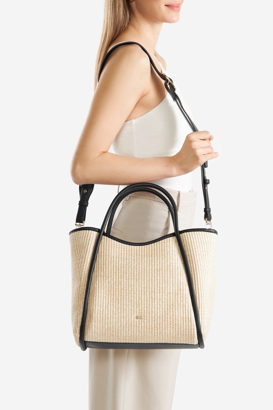 Дамска чанта Gino Rossi ЧЕРЕН - 5904248130367