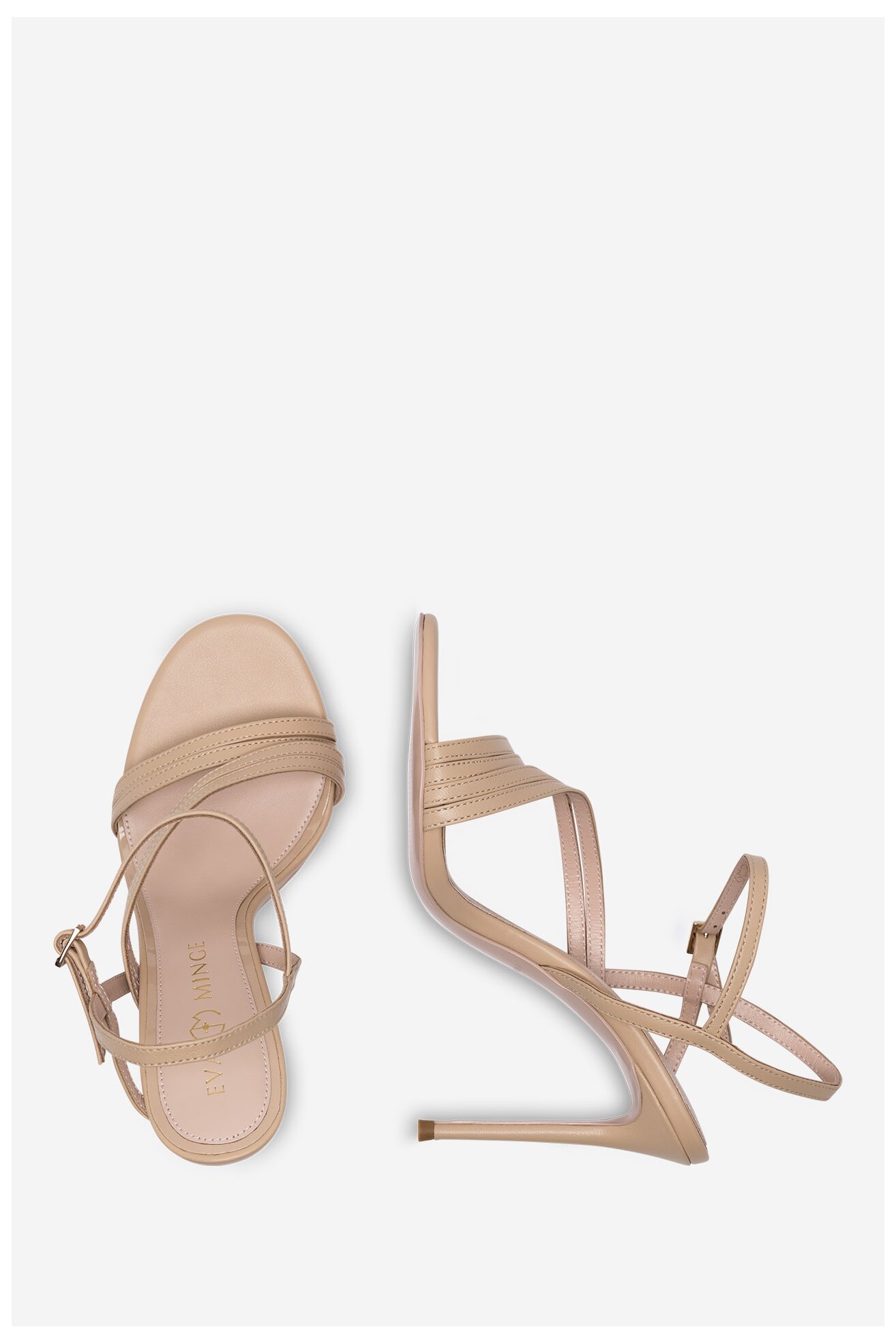 Сандали EVA MINGE CATHERINE-S9050-118 БЕЖОВ