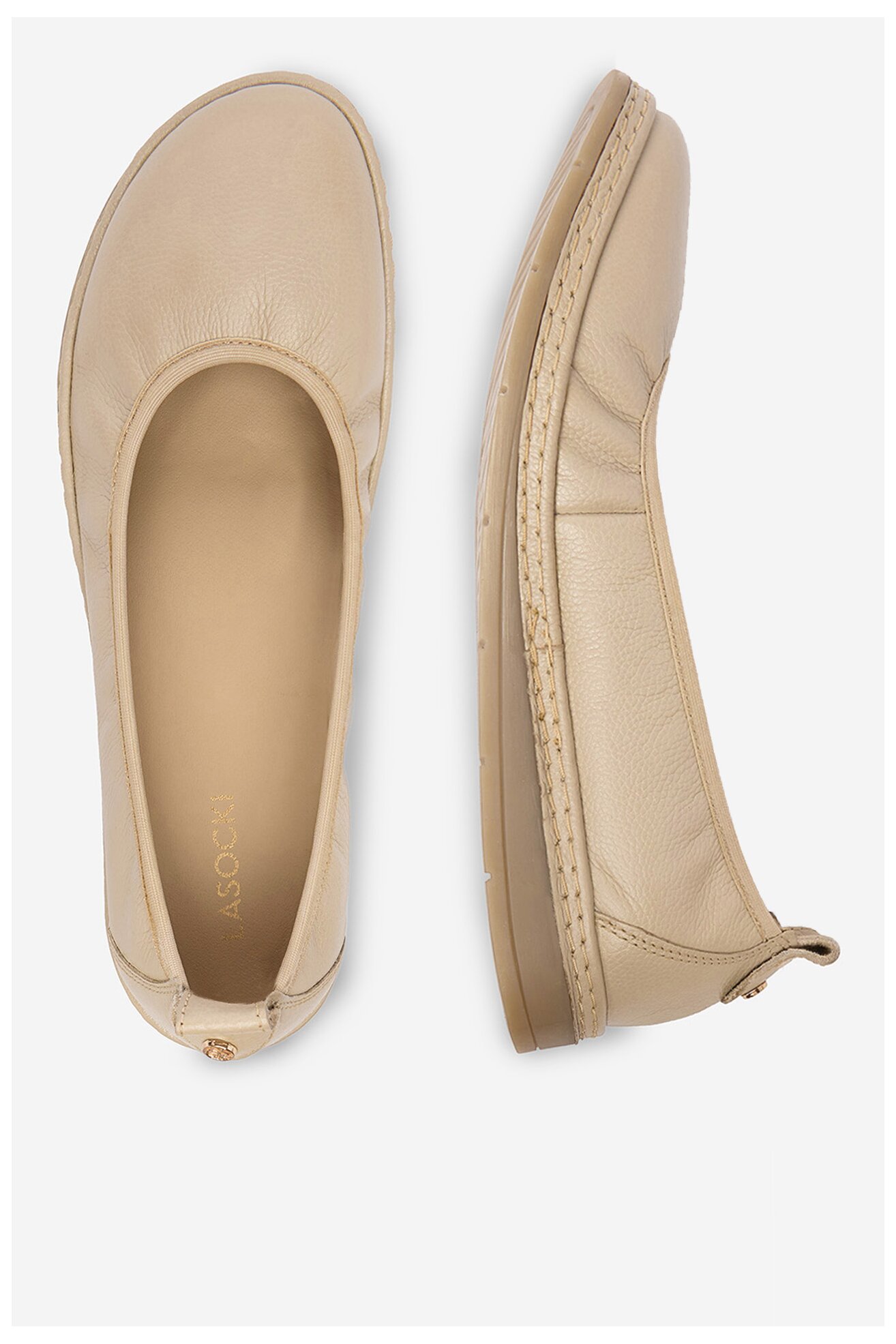 Baleriny Lasocki CEO-WI23-LYLA-01 Beżowy
