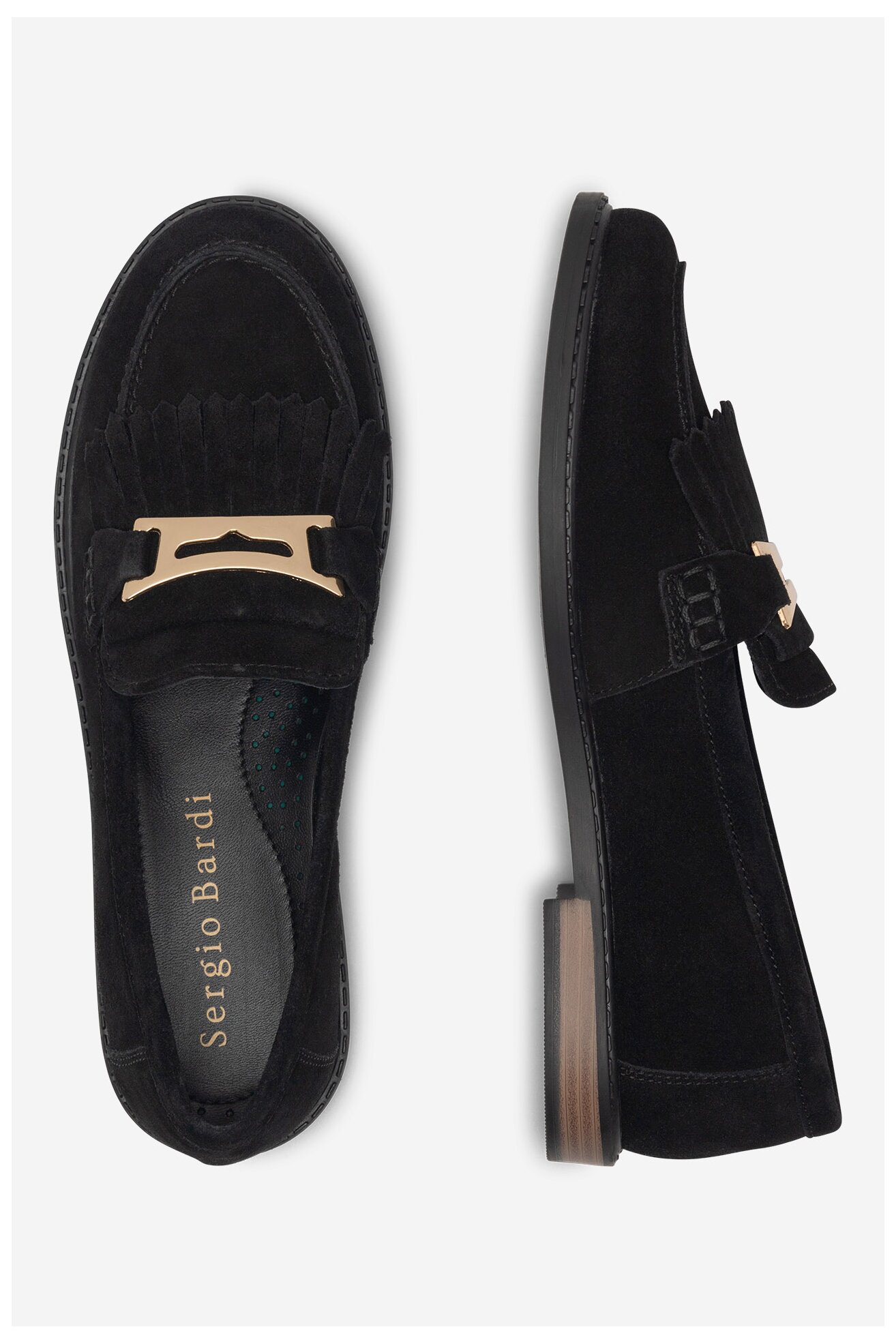 Mokasyn Sergio Bardi WI32-D1070-01SB Czarny