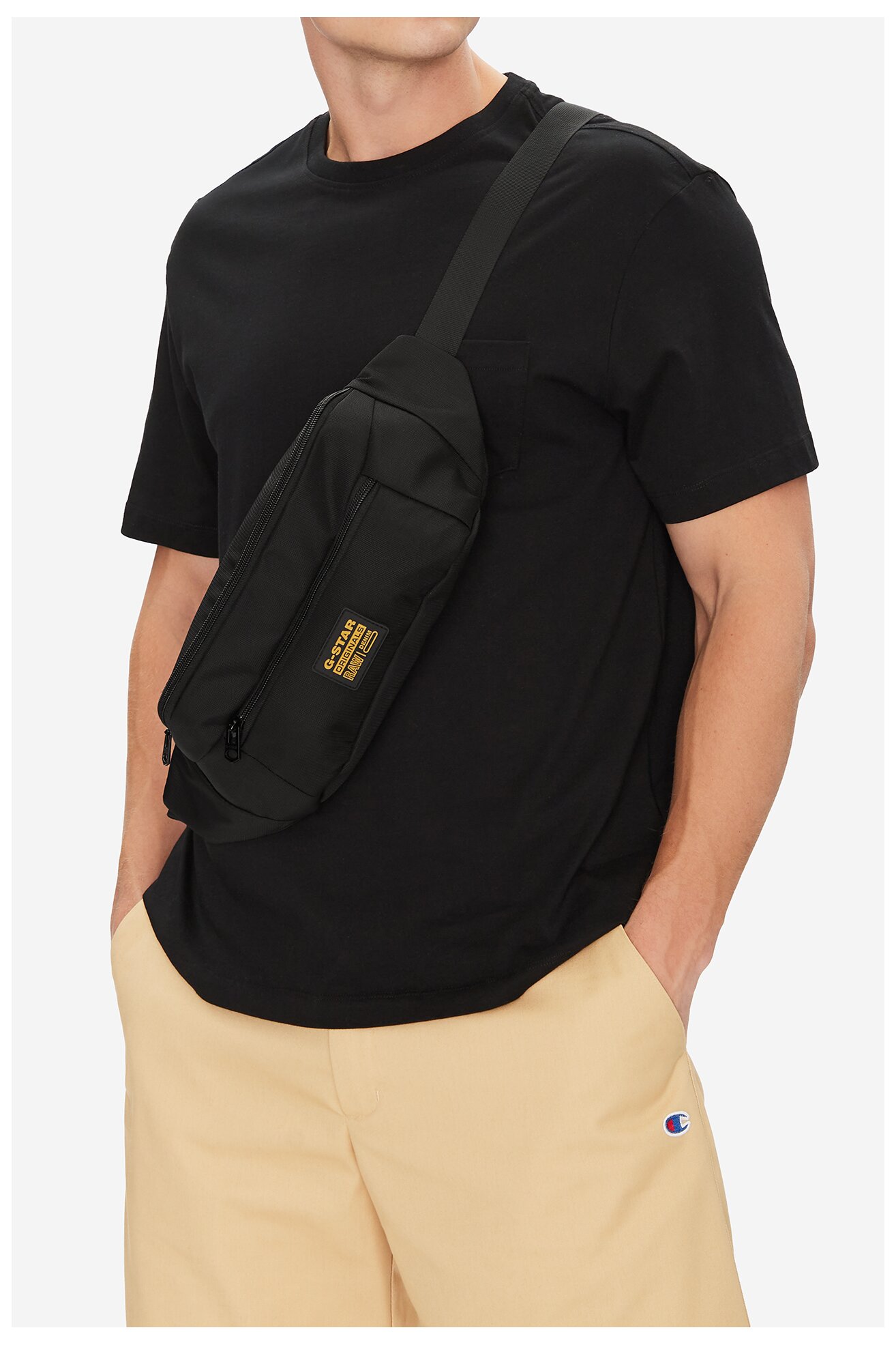 Férfi táska G-STAR RAW GSR-P-003-07 FEKETE