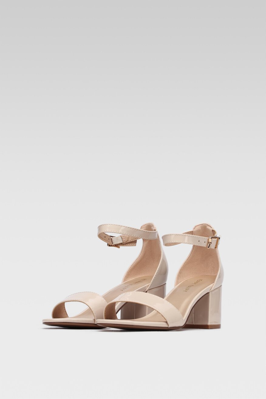 
                Jenny Fairy - Sandały na obcasie pastelowe - 5903698432182