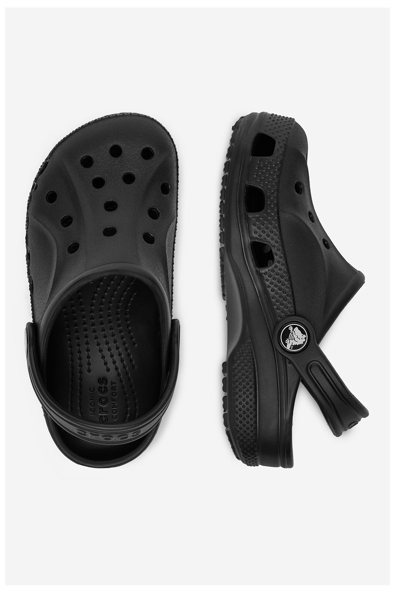 Uszodai papucs Crocs BAYA CLOG K 207013-001 FEKETE