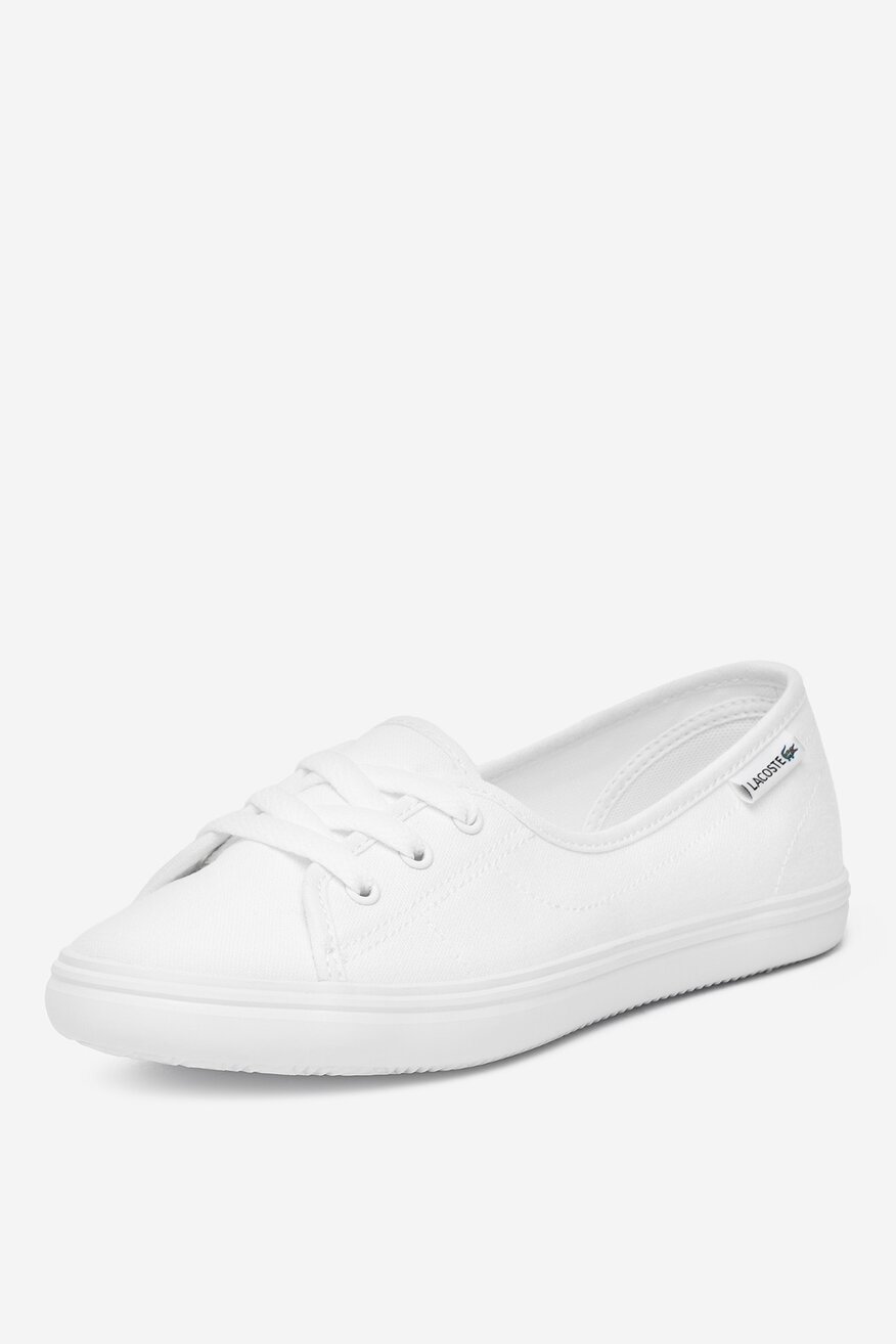 Pantofi pânză LACOSTE ALB - 5905588959816