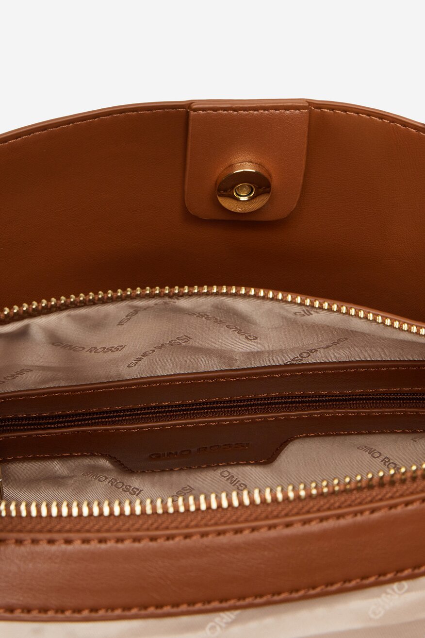 Kézitáska Gino Rossi CAMEL - 5906751328132