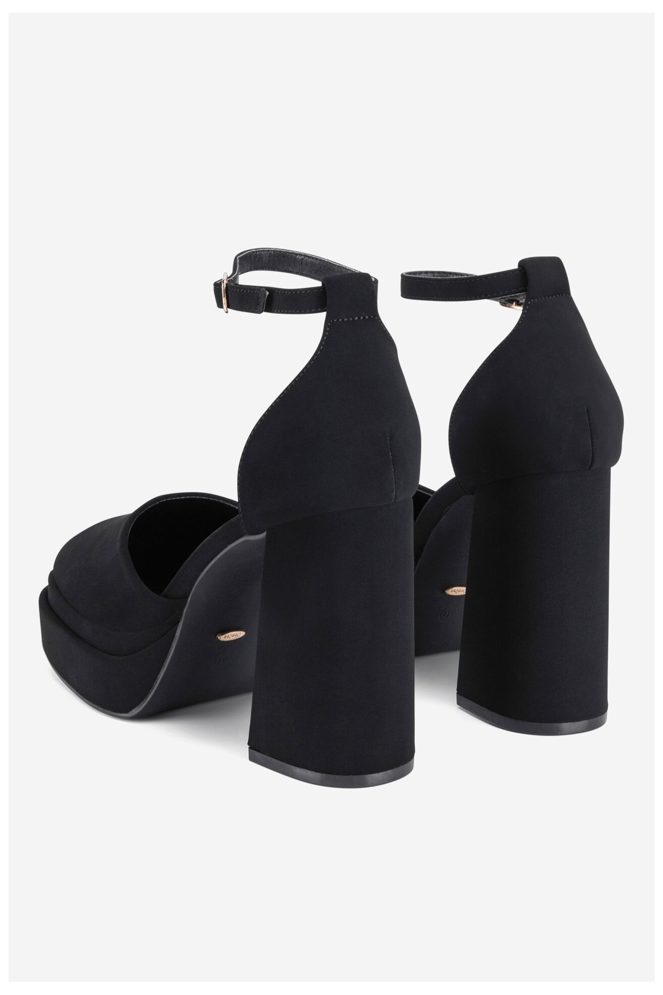 Pantofi cu toc DeeZee LW85478-6 NEGRU