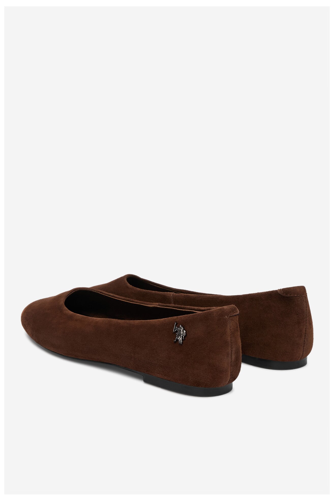Baleriny U.S. POLO ASSN. EO-AYOLY001W/6S1 Brązowy