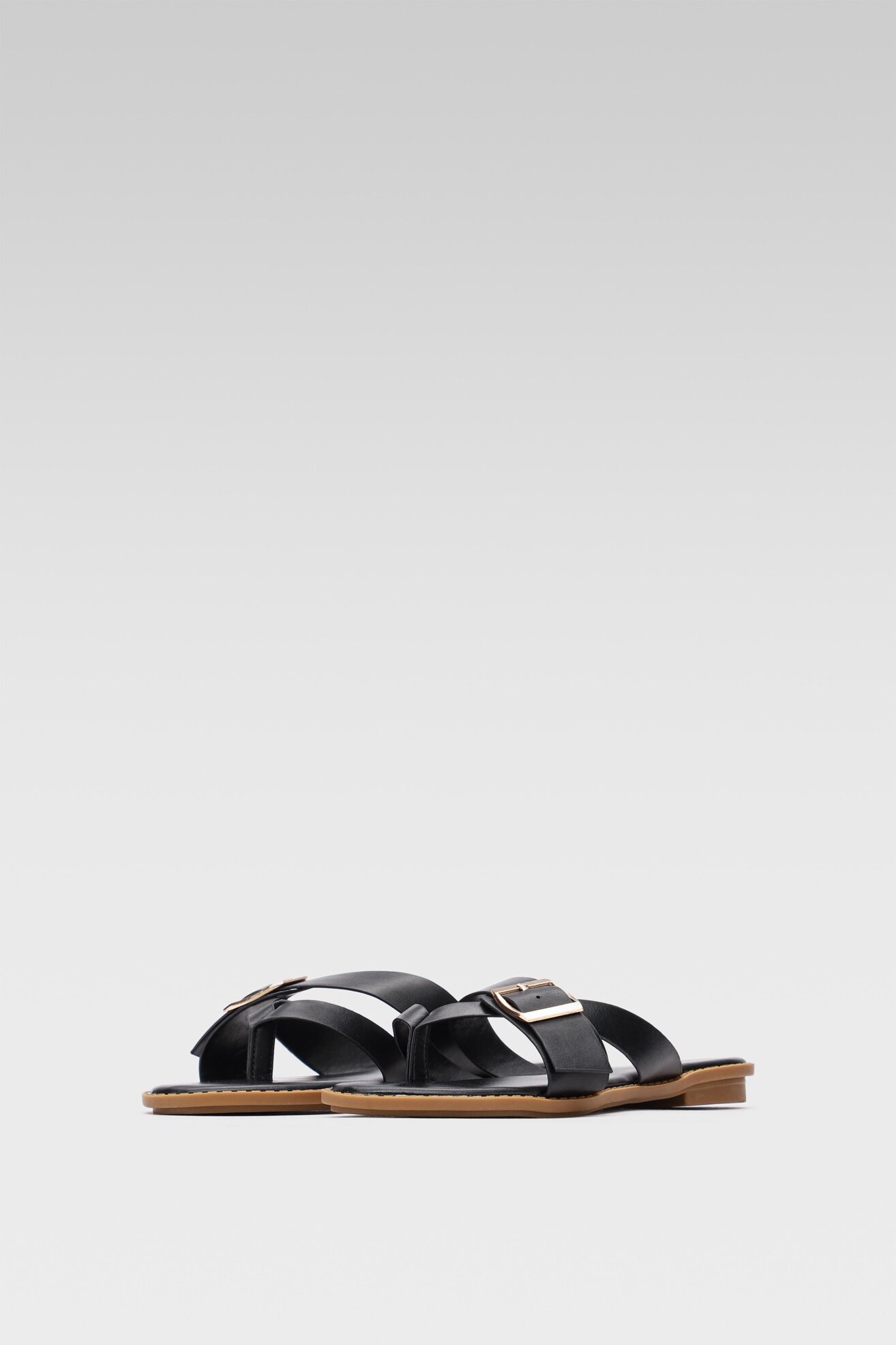 Klapki Bassano GY20-0602-1 Czarny