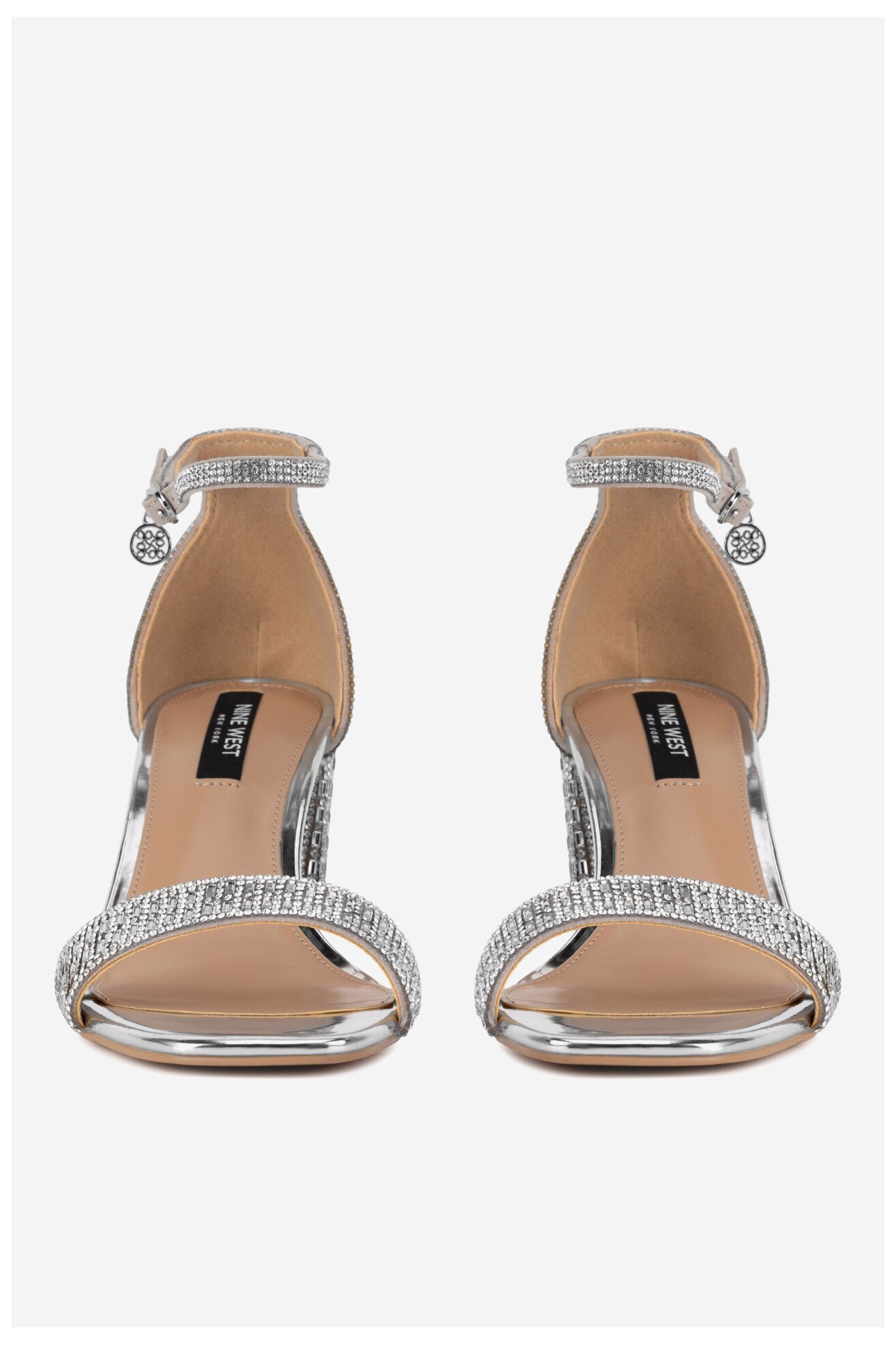 Sandały NINE WEST WFA3032-1 Srebrny