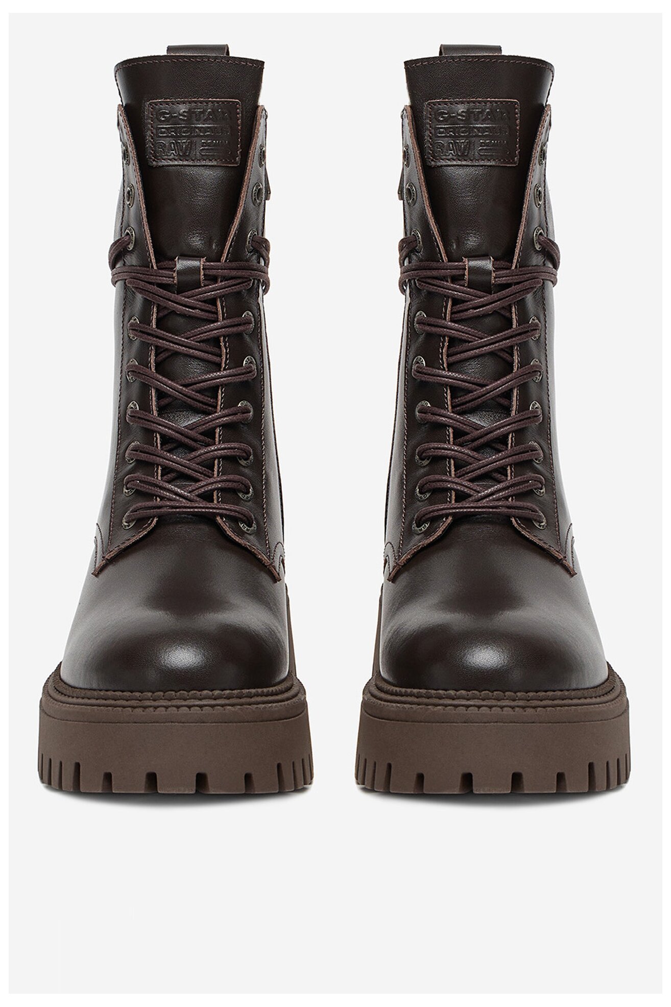 Trzewiki G-STAR RAW EO-GEDIZ-8090-25 Brązowy ciemny