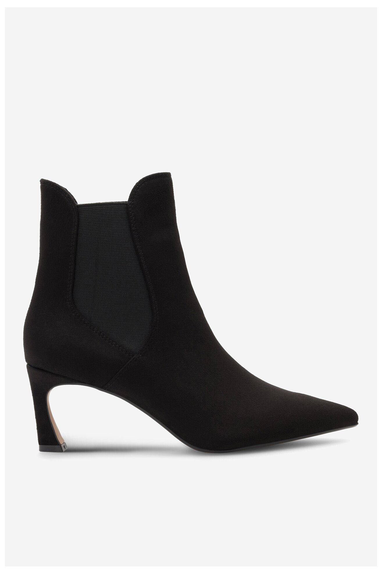 Bokacsizma NINE WEST LATEEF JF2147-1 FEKETE