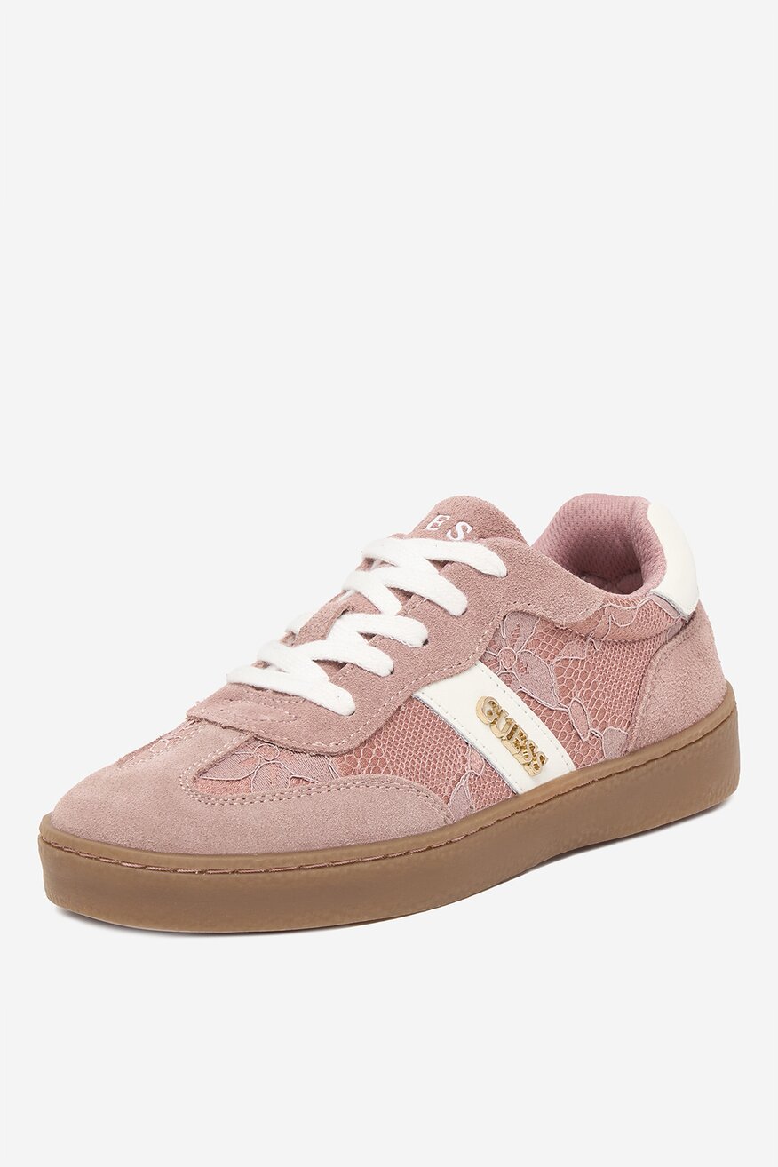 
                        Sneakers GUESS CEO-AVO-LACE Różowy jasny - 5906751800232