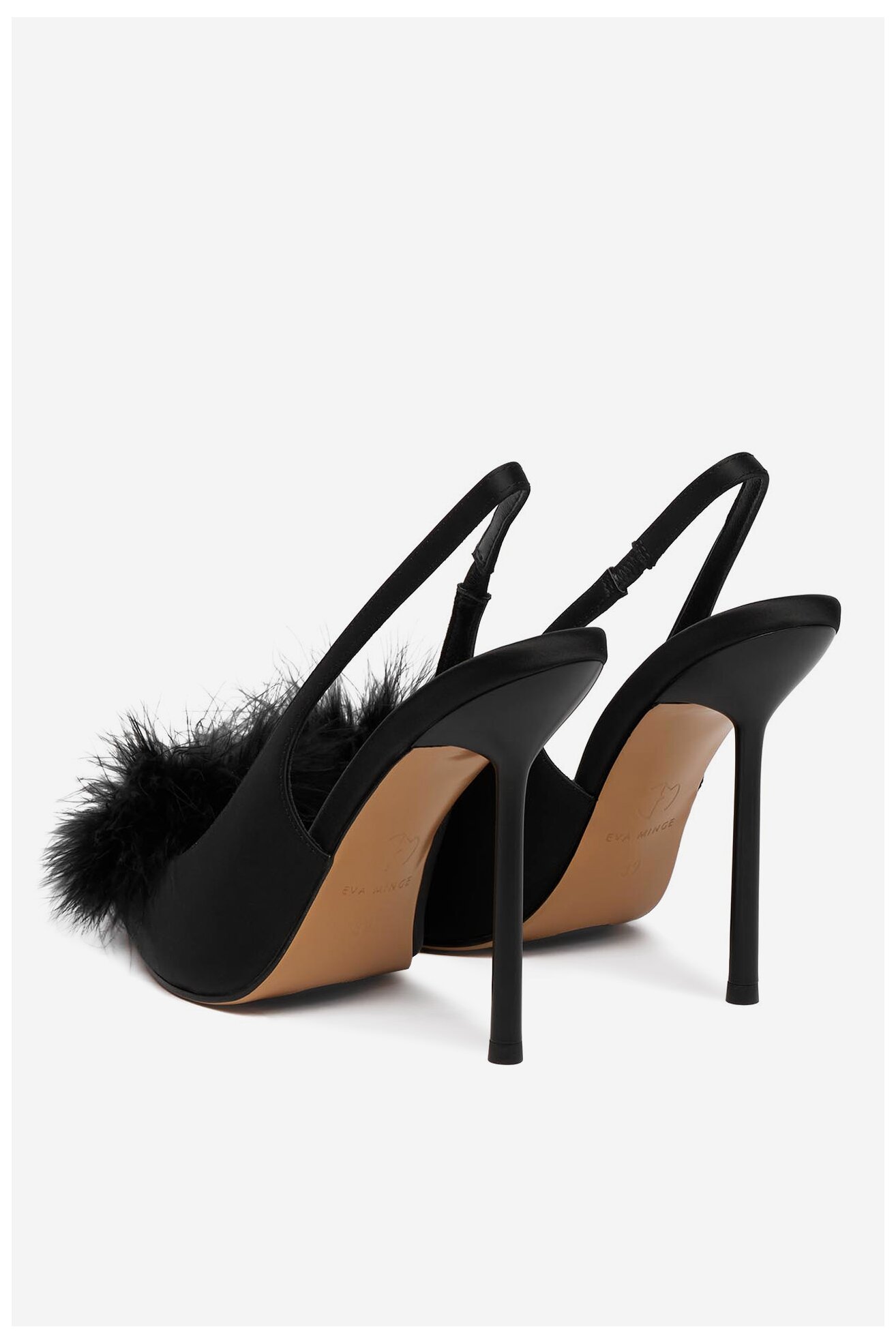 Czółenka EVA MINGE EO-LAYLA-LT1677-35 Czarny