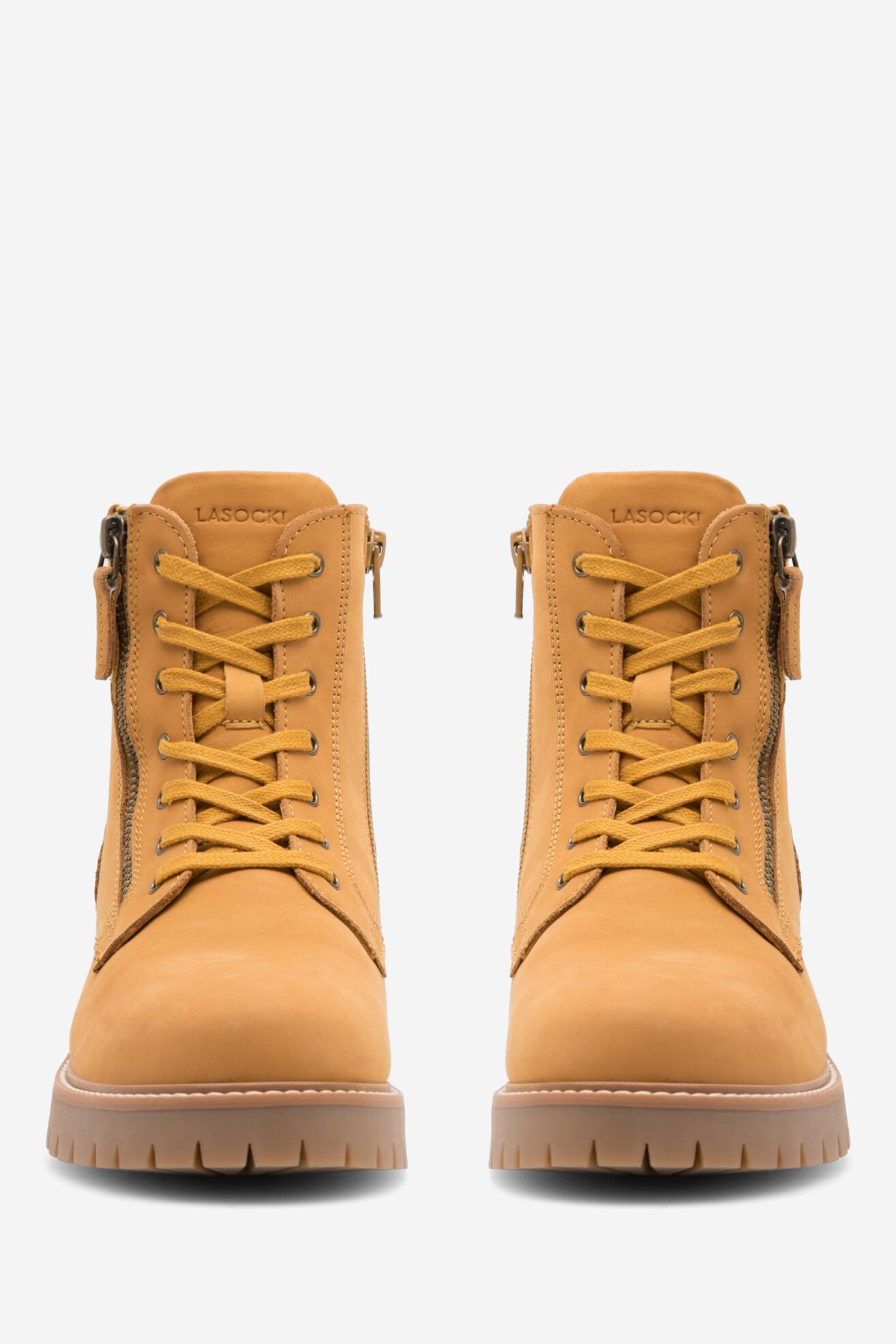 Šněrovací vyšší obuv Lasocki Young RIVER SBI12-8468-03 CAMEL