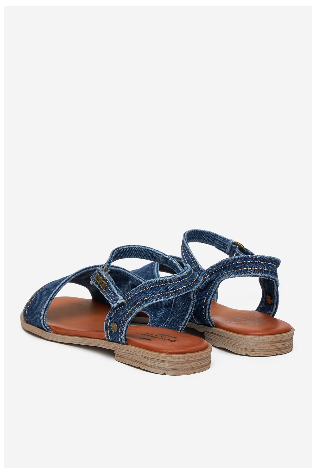 Sandały Mustang 1388-807-841 Jeansowy