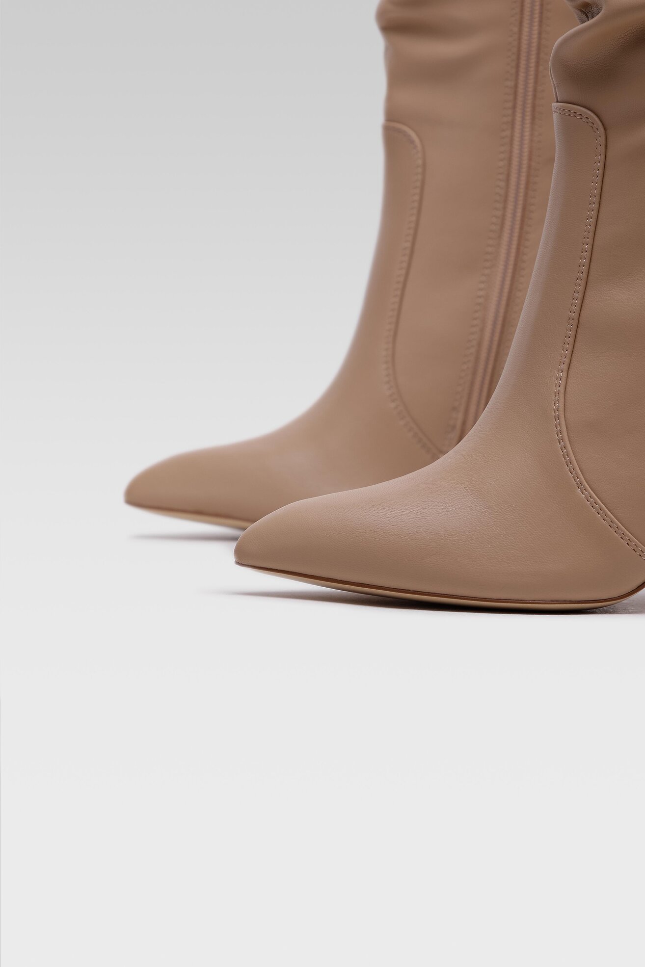 Kozaki Quazi WYL2979-2 Beżowy