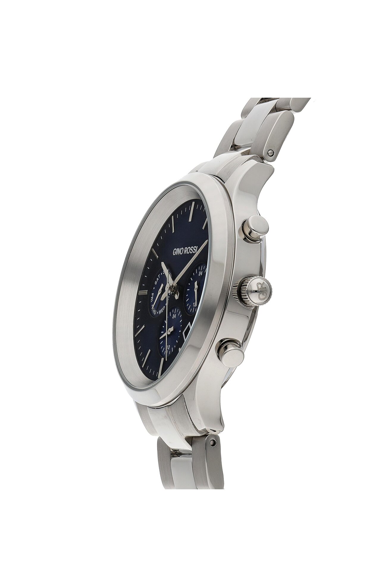 Zegarek Gino Rossi GR MAN WATCH 020302120103 Srebrny