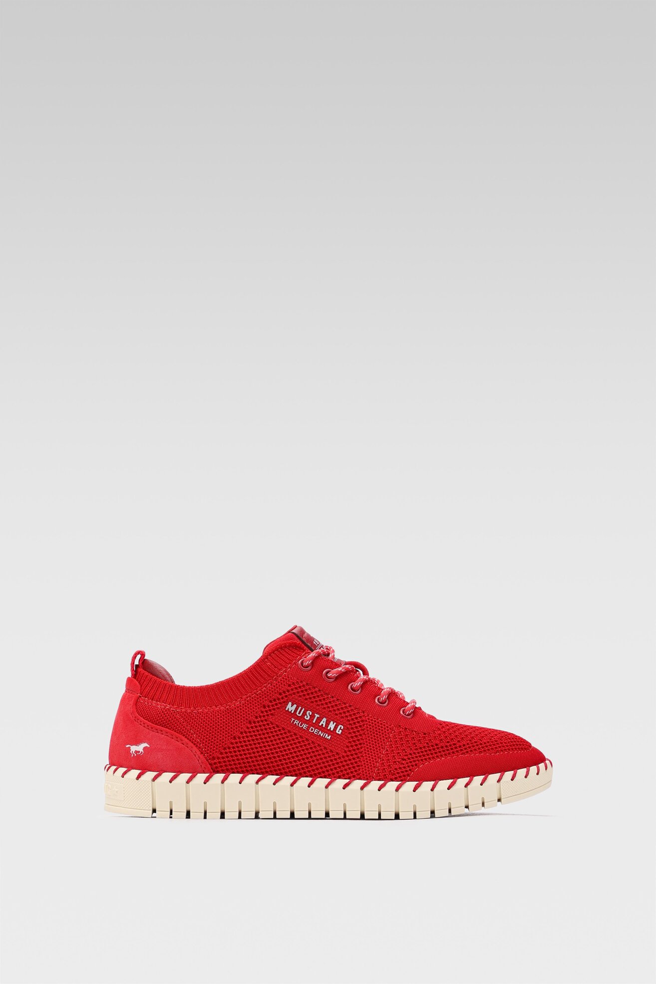 Félcipő Mustang 1379-301 PIROS